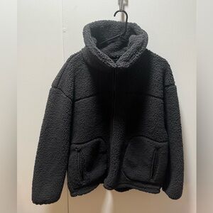Universal Thread Charcoal Sherpa Jacket